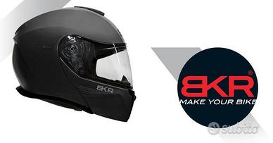 Casco Modulare bkr Xplorer Nero opaco