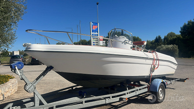 Barca Raniero 5,5 + motore Envirude Etec 40-70