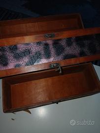 scatola in legno e aperture 