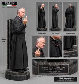 PADRE DITO MEDIO™ – Statuetta Satirica religiosa