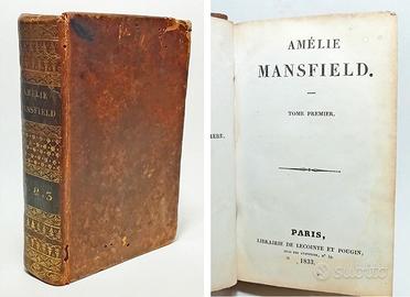 AMELIE MANSFIELD -COTTIN Marie Sophie Ristaud 1833