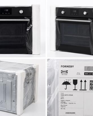 forno ad incasso IKEA FORNEBY nero multifunzione