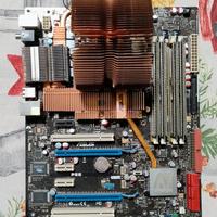 Combo Scheda madre Asus P5E + CPU + RAM