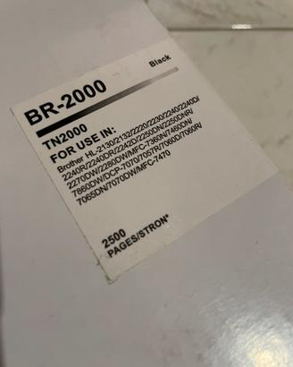 3 Toner TN-2000 stampante Brother