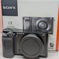 come NUOVA Sony Alpha A6000 scatti 2.200 A 6000