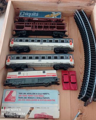 Trenino Lima 9530 anni 70/80 Sfcn epoca vintage 