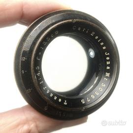 Obiettivo Carl Zeiss Jena Tessar 1:4.5 f=13.5 cm.