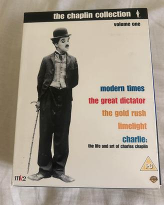 Charlie Chaplin raccolte box dvd