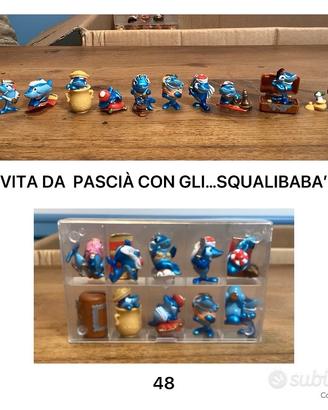 GLI...SQUALIBABA'sorpresine kinder serie completa