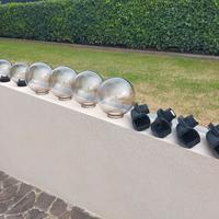 Applique da esterno a sfera