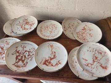 Piatti decorativi La locanda del sole - numerati 