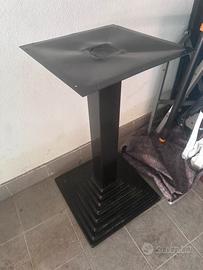 Base in ghisa per tavolo colore nero