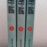 Manga Spy x Family vol. 1-2-3