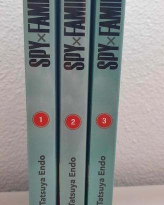 Manga Spy x Family vol. 1-2-3