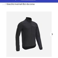 giacca ciclisti antivento triban
