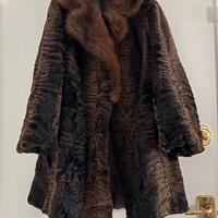 Pelliccia in Astrakan e Visone 