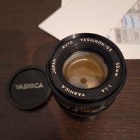 yashica yashinon ds 50 mm f1.4