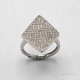 Anello Chimera in argento 925 con zirconi E.118