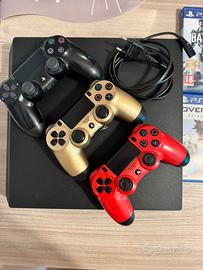 PlayStation 4 Pro 1TB + 3 Joystick + 7 Giochi