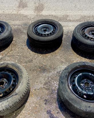 Kit 5 Ruote Renault Kangoo 195/65 R15
