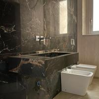 Lavabo da bagno sospeso in gres