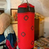 Sacco da boxe appeso + catene – sacco punching bag