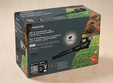 Soffiatore a batteria Parkside Performance x20V