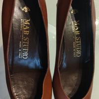 Decollete marroni n 38.5 Mab Studio