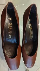 Decollete marroni n 38.5 Mab Studio