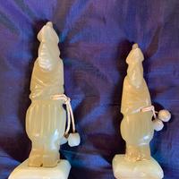 2 statuette Gaucho in onice