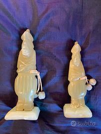 2 statuette Gaucho in onice