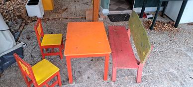 tavolino per bambini