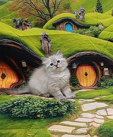 Cuccioli di gatto siberiano neva-masquerade