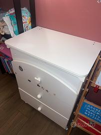 Fasciatoio con vaschetta