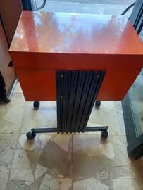 modernariato  mobile archivio du rotelle  