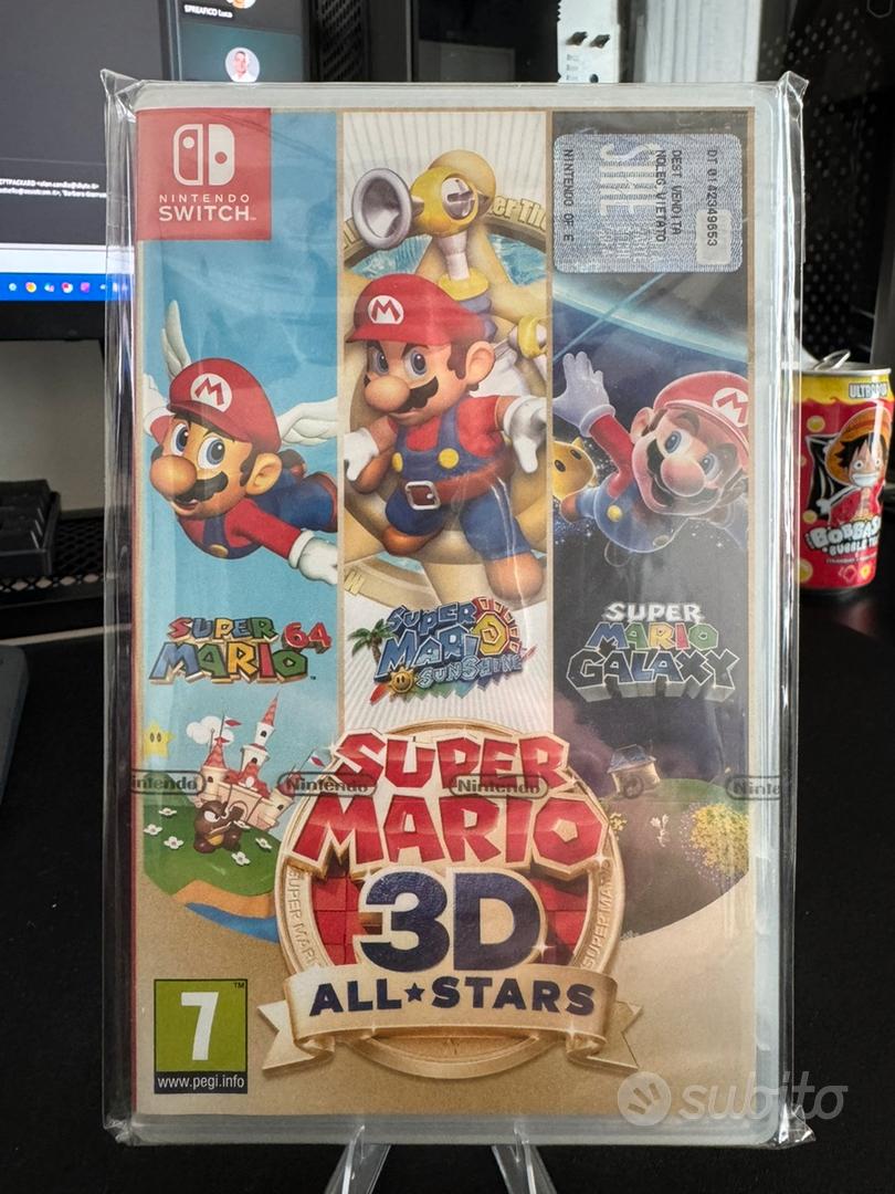 Nintendo switch super Mario 3d all stars sigillato - Console e ...