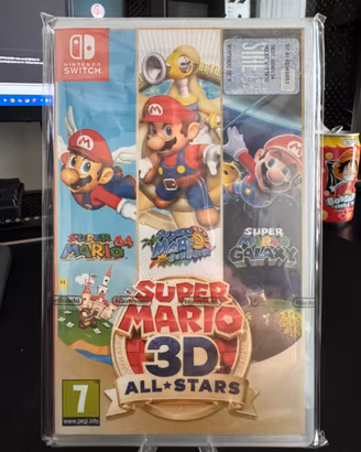 Nintendo switch super Mario 3d all stars sigillato