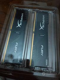 Ram Hyper x Fury 16 GB 2 x 8 3600 mhz ddr4