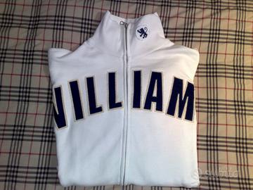 Felpa williams bianca originale