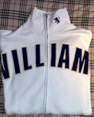 Felpa williams bianca originale