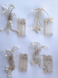 Luci led decorative lampeggianti decorative natale