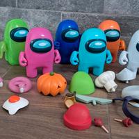 6 Action figure AMONG US grandi