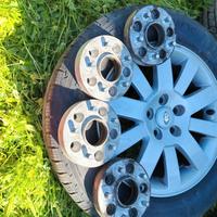 cerchi in lega, gomme e distanziali