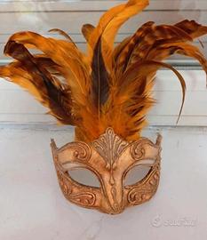 maschera veneziana in cartapesta 