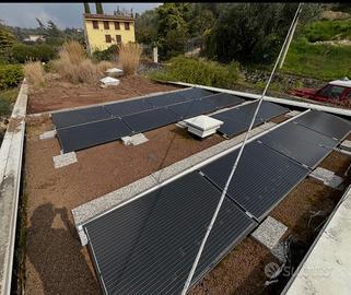 Impianto fotovoltaico 4kw completo tetto piano
