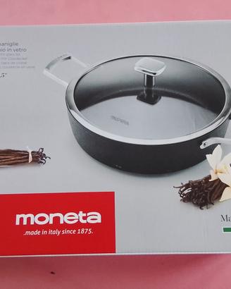 Tegame con coperchio in vetro Moneta