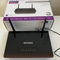 Modem Router WiFi Netgear AC750 ADSL/ADSL+