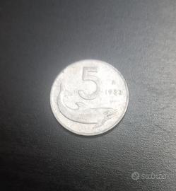 moneta 5 lire