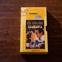 VHS del film Casablanca di Michael Curtiz cinema