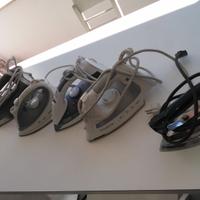 Ferri da stiro 2 moderni e 2 vintage